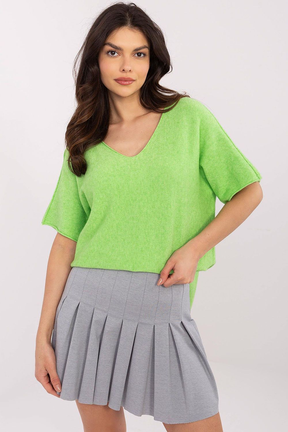 Short sleeve sweater model 209998 Italy Moda